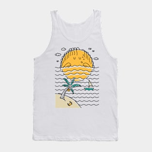 Sun Sleep (for Bright Color) Tank Top